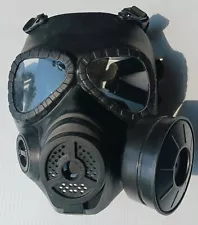 Cosplay Gas Mask Masquerade Respirator Black Halloween Steampunk Post Apoc