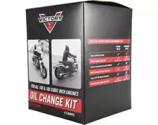 Victory Motorcycles Oil Change Kit for All 100 & 106 Cu In Engines, Includes