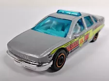 '94 Chevy Caprice Classic Police Matchbox 2023 City Drivers II Silver 1:64 Loose