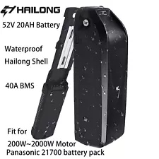 52V 20AH H HAILONG ebike battery li-ion waterproof battery 40A BMS For 2000W