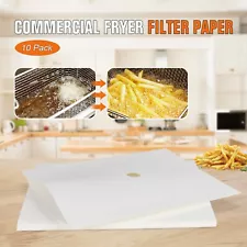 Hakka 10 Pack Fryer Filter Paper Envelope for Deep Fryer Oil Filter Machine