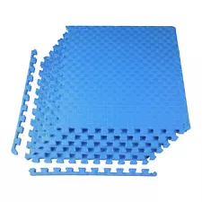 BalanceFrom Fitness Foam Interlocking Exercise Floor Mat, 24 Square Feet (Used)