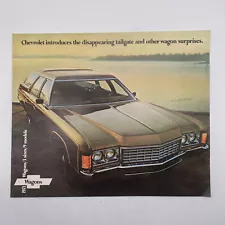 1971 Chevrolet Station Wagon Dealership Sales Brochure