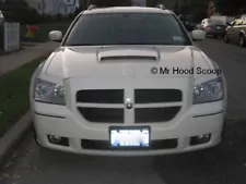 2005-2008 Hood Scoop for Dodge Magnum By MRHoodScoop UNPAINTED HS009