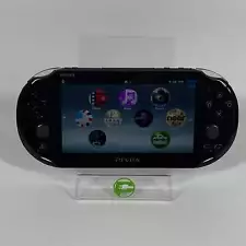 New ListingSony Playstation Vita Slim PS Vita PCH-2000 Handheld Game System Black