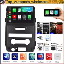 FOR FORD F150 2009-2014 F-150 9" Carplay Android 12 Car Radio Stereo 32G GPS DSP