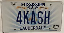 Vanity FOR KASH CASH license plate Car Sale Money Dollar Currency Coin Dough