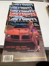 5 New Uncirculated Autobuff Car Magazines 1983 Excellent Condition See Dates