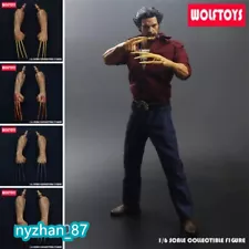 WOLF TOYS 1:6 Wolverine Logan Claw Arm Model For 12'' AT012 Male Figure Body Toy