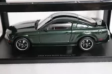 Auto Art 1:18 73966 2008 Ford Mustang GT Bullitt Highland Green