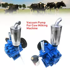 Vacuum Pump Electric Milking Machine 220L 250L/min Sheep Milker Tank Barrel USA