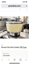 Rinnai Natural Gas Rice Cooker