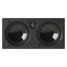 Adept Audio IWLCR66 Dual 6.5" In-Wall LCR Speaker for Immersive Home Theater