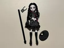 Monster High Skullector Addams Family Wednesday Doll *READ DESCRIPTION*