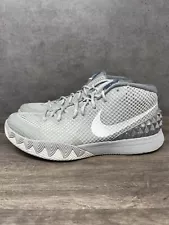 Nike Kyrie 1 Wolf Grey Size 10 Mens White Basketball 705277-010