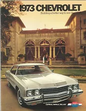 1973 Chevrolet Caprice Impala Bel Air Dealer Sales Brochure