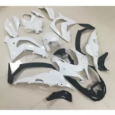 For Kawasaki Ninja ZX10R 2016 2017 2018 2019 2020 Unpainted Bodywork Fairing Kit (For: 2019 Kawasaki)