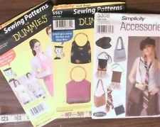 Sewing PATTERNS you choose handbag, purse, aprons, accessories, home Simplicity