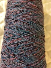 Astro Dye Works Cotton Black Seed Grape, Auburn, Violet & Teal 1 Cone