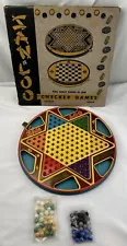 1953 Chinese Checkers 2 in 1 Northwestern Products in Original Box Great Cond.