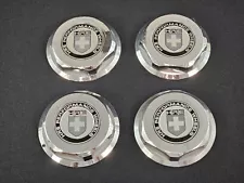 HRE 505 wheel center caps - complete set of 4 including mounting plate castings