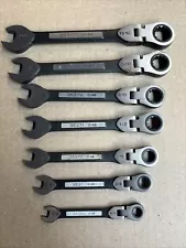 Craftsman 353 D-AB Ratcheting Combo Wrench Set Of 7