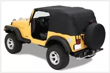 Pavement Ends 56814-01 Emergency Top Soft Top Black for Jeep Wrangler (For: 2011 Jeep Wrangler)