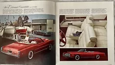 CADILLAC American Cars Sales Brochure Fleetwood Brougham Eldorado Calais