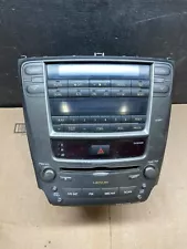 2006 to 2008 Lexus IS250 Radio AM-FM CD Tuner Head Unit C4607 DG1 (For: 2008 Lexus IS250)