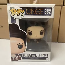 Funko Pop! Vinyl: Once Upon a Time - Regina With Fireball # 382 BOX DAMAGE