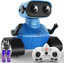 Robot Toys for Boys Girls, Rechargeable Remote Control Emo Robots with Auto-Demo