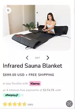 Bon Charge Infrared Sauna Blanket - Used Only A Couple Times - Clean