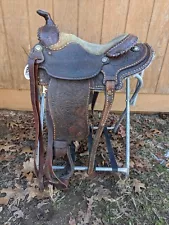 15.5" Longhorn Western Saddle