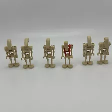 Star Wars Battle Droid Lot - 6 Minifigures For Sale