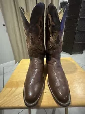 Smooth Ostrich Cowboy Boots