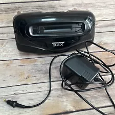 Original Sega Genesis 32X Console W/ Power Supply Plug Tested Original Owner