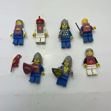 7x Lego Vintage Castle Minifigures Bundle Knights Lot + parrot