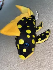 greenpleco Sunshine pleco plush fish stuffed animal plecostomus Cute Stuffie Toy