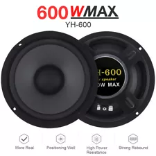 1x 600W 93DB 60Hz - 20KHz Car Audio Coaxial Speakers For jazz country popular