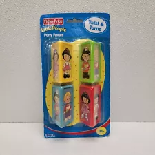 Vintage 2000 Fisher Price Little People Twist & Turns 4 Toys - New In Package!