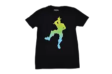 Fortnite Mens Take The L Emote Dancing Man Black Tee Shirt NWT S, M, L, XL