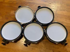 Hart Dynamics Acupad Mesh 8-Inch Dual Trigger Electronic Drum Pads Lot Of 5