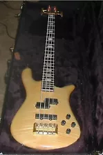 Spector Euro 4 LX Natural 4 String Bass W/ Hard Case