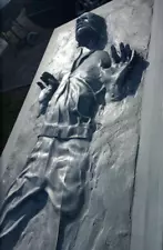 LIFE FULL SIZE head HAN SOLO IN CARBONITE PROP STAR WARS 1:1