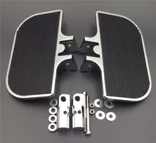 Chrome Mini Floorboards For Harley Dyna Fat Bob/Low Rider/Street Bob/Super Glide