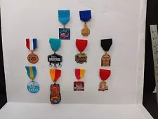 Lot of 10 San Antonio Fiesta Medals. All different & Unique. Group 2