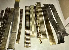 Vintage Lot Of Watch Bands For Parts Or Repair