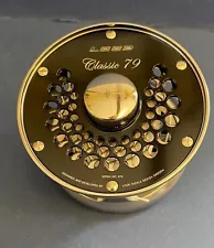 LOOP CLASSIC FLY REEL 7 9 WITH LEATHER CASE LHW.