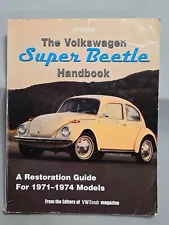 Volkswagen Super Beetle Handbook Hp1483 Restoration Guide 1971-1974