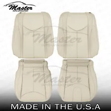 2009 - 2013 Fits Infiniti G37 CONVERTIBLE Wheat Leather Seat Covers Perforated